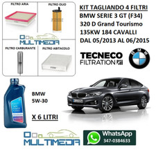 KIT TAGLIANDO 4 FILTRI OLIO