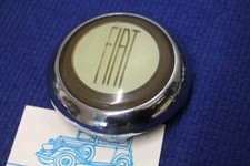 FIAT 1100 103 BAULETTO  TV   PULSANTE CLACSON MARRONE   HORN BUTTON N.O.S.