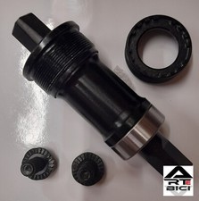 Movimento centrale bici quadro BSA inglese 122,5mm cuscinetti calotte alluminio