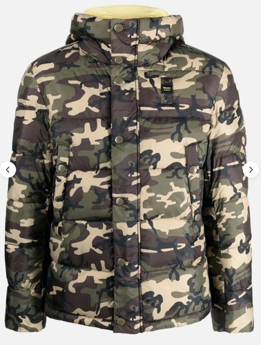 Giubbotto piumino blauer verde - giubbotto,