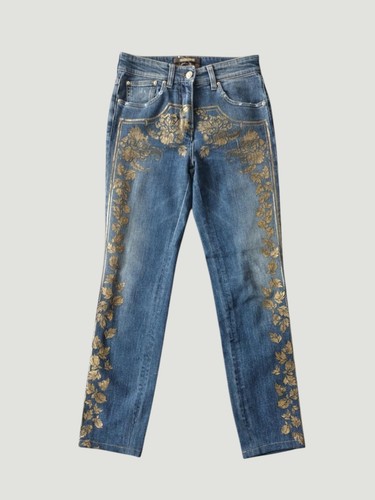 Raro jeans roberto cavalli - roberto, oro