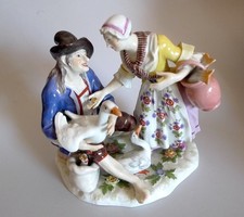 Meissen gruppo-figurina Il