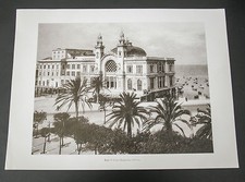 BARI, IL TEATRO MARGHERITA 1915 ca. Stampa foto repro Alinari la Repubblica