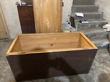 BAULE CASSAPANCA IN LEGNO MARRONE LEGNO DIMENSIONI L=125 cm P=60 cm H=60 cm