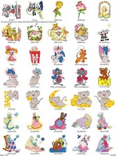 753 TOPI MACCHINA DA RICAMO