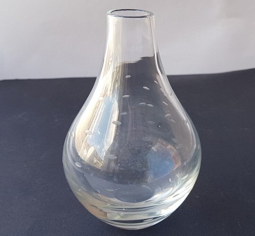 Vaso vetro lavorato - di, a