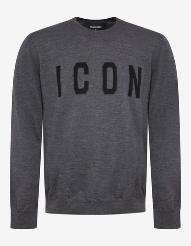 Maglione icona grigio - maglione,