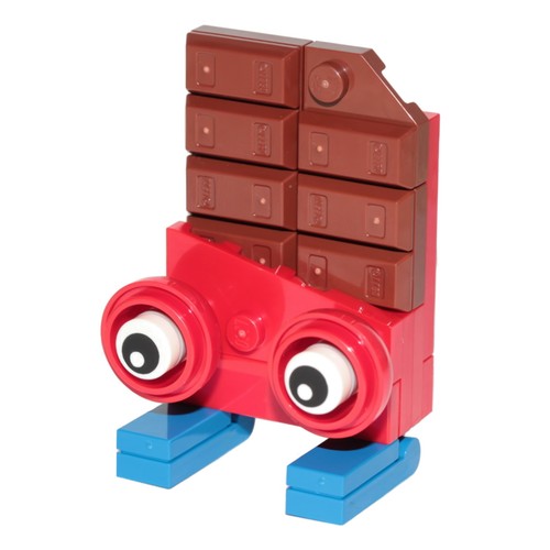 Lego minifigure chocolate bar - minifigure,