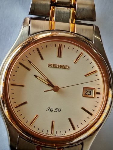 Vintage seiko quartz - sq, 50
