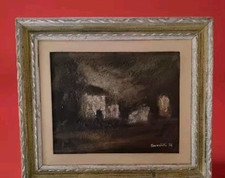 Dipinto originale ,olio su tela firmato ( Muzio Terribili), epoca XX secolo .