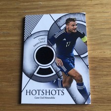 2024 Futera Unico Hotshots Ciro Immobile Lazio Maglia Card 02/10