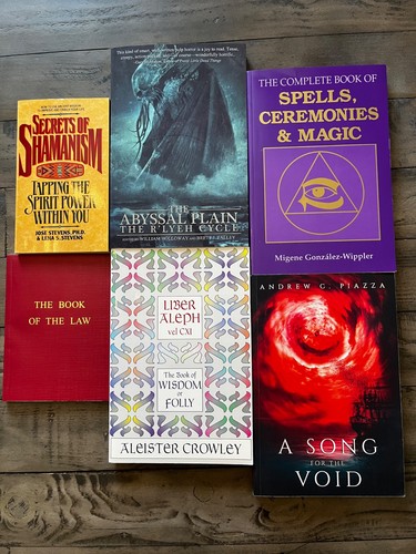 Lot books occult horror - occult,