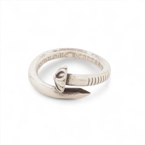 Anello sfera croce chiodo
