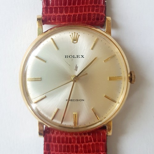 Rolex precision oro - 18, anno