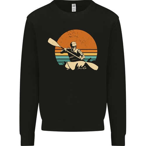 Felpa uomo kayak canoe - kayak, sport