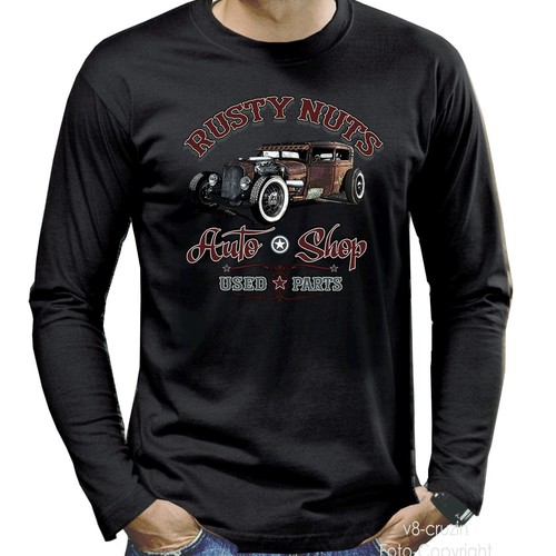 Hot rod shirt langarm - hot,