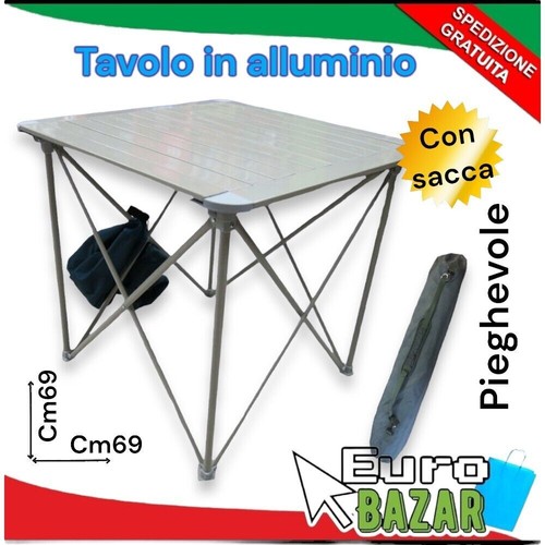 Tavolo pieghevole campeggio - tavolo,