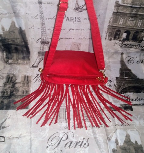 Borsa tracolla crimson red - tracolla,