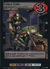 Cobra Coils, High-Speed Pursuit Driver - Armored Strike - G.I. JOE TCG
