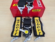 Imbracatura Sabelt 5 punti - NERA - corsa / rally / deriva / pista / strada / cintura di sicurezza 