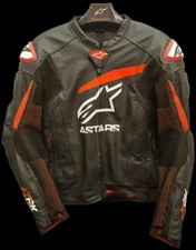 Completo Tuta Moto Alpinestars Pelle - COME NUOVO (giacca+pantaloni)