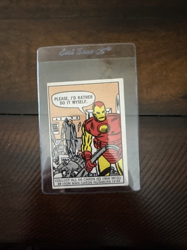 Vintage 1966 donruss iron - vintage,