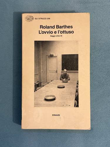 Roland barthes ovvio - roland,