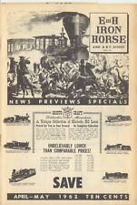 Catalogo E and H IRON HORSE 1962 April-May Digest ARISTO CRAFT             E  aa
