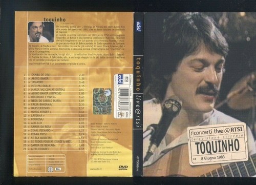 Toquinho dvd concerti - toquinho,