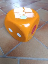 PORTA CD/DVD DA TAVOLO-CONTENOTORE/BOX-INTELLI DESIGN-FORMA DADO-ANNI 90-VINTAGE