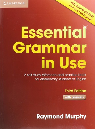 Essential grammar use with - essential,