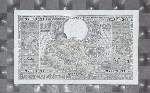 Banconota belgio 100 - banconota, franchi