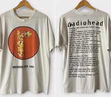 T-shirt Radiohead bianca