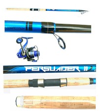 Kit Canna Tutta Pesca Persuader 4.50Mt 60Gr + Mulinello Bombarda Luccio Perca TP