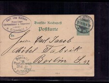 Impero tedesco intero postale