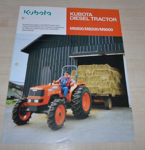 Brochure giapponese trattore