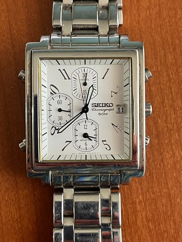 Cronografo seiko square - cronografo, 7t32