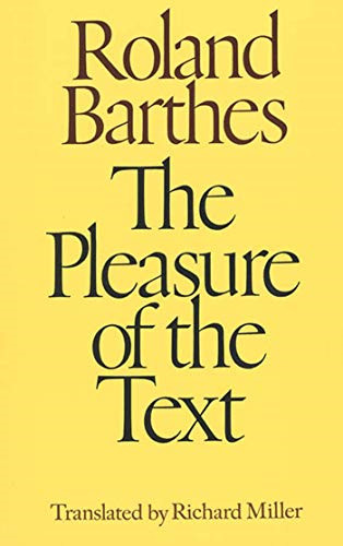 The pleasure text - the,