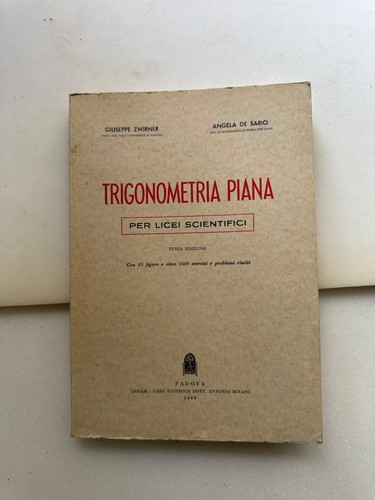 Trigonometria piana g - trigonometria,