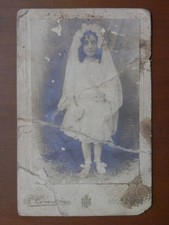 Vecchia foto cartoncino iniz