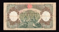 CINQUEMILA 5000 LIRE REPUBBLICHE MARINARE REGINE DEL MARE 23/03/1961