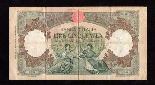 Cinquemila 5000 lire - 5000,