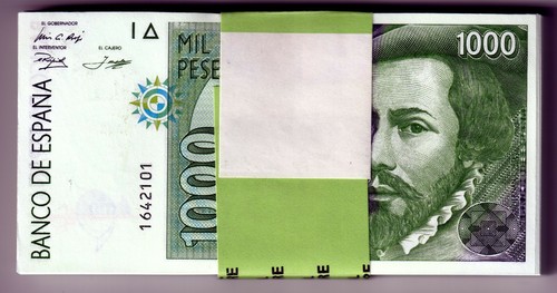 España 1000 pesetas - pesetas, sin