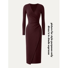 Abito OGL Surplice Wrap manica