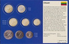 Monete lituania lit1 3 unc - monete,