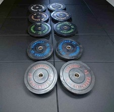 300LB Olympic Bumper Plate Set