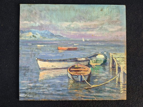 Dipinto olio tavola - dipinto,
