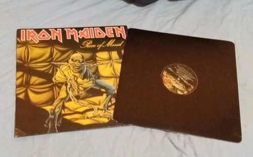 Iron maiden piece mind lp - iron,
