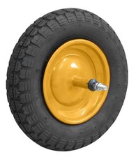 UTILIA RUOTA PNEUMATICA X CARRIOLA EUROSTARK MIS.350-8 ASSE CM.20.5/PERNO CM.26