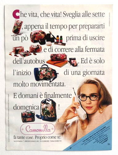 Pubblicita camomilla - pubblicita',